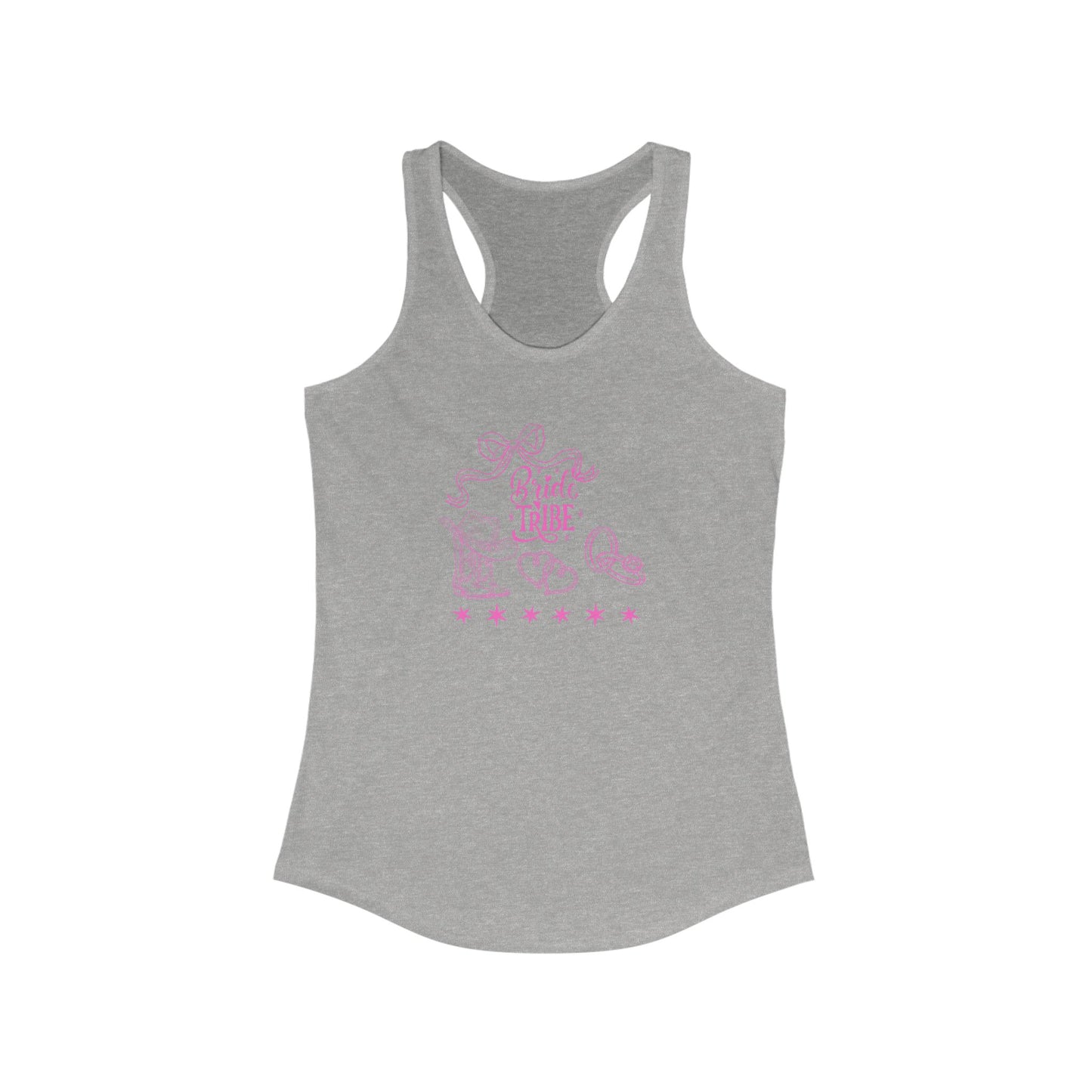Bridal Party Racerback Tank, Bride Tribe Tank Top, Wedding Party Apparel, Bachelorette Gift, Summer Fitness Top