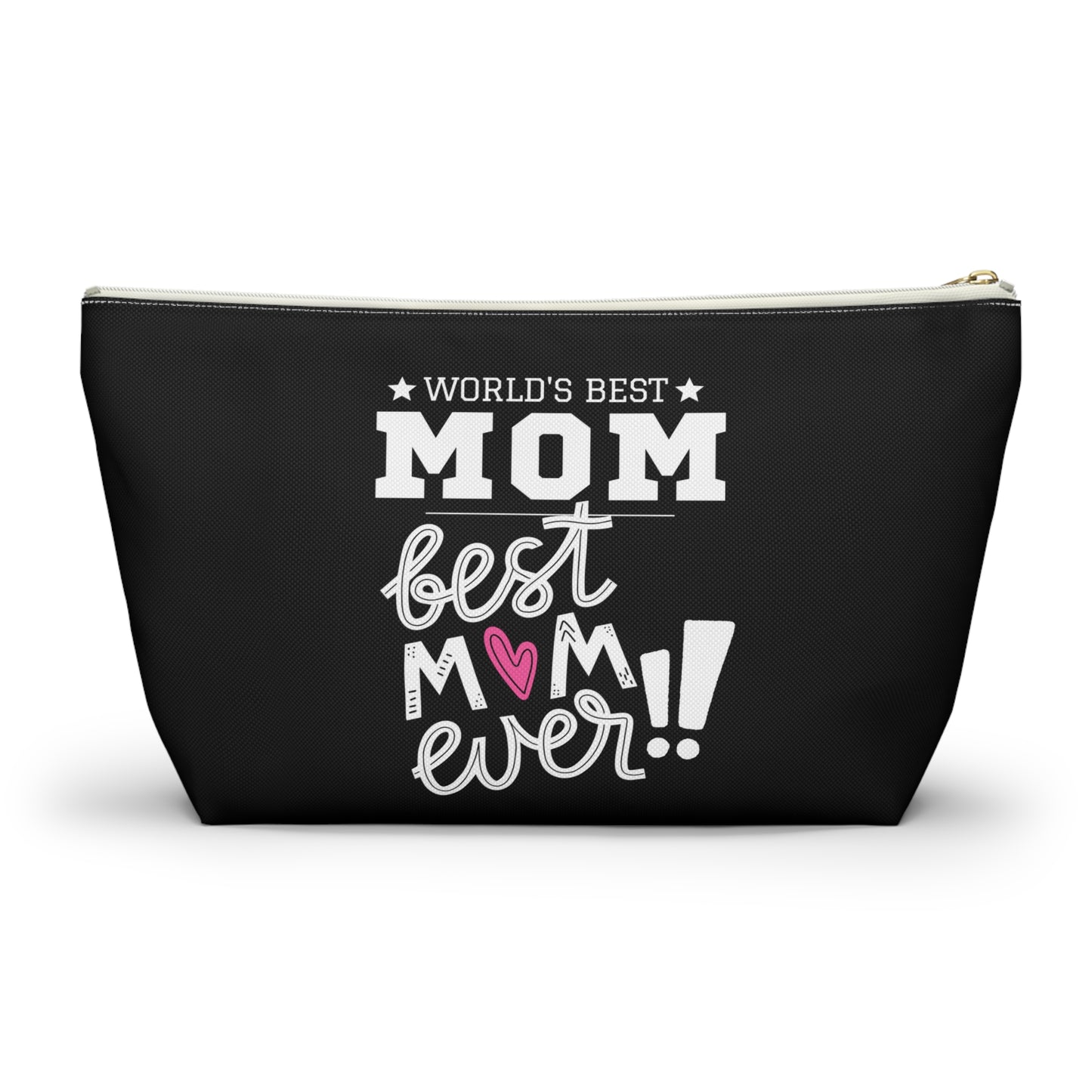 World's Best Mom Accessory Pouch - Perfect Gift for Mother's Day