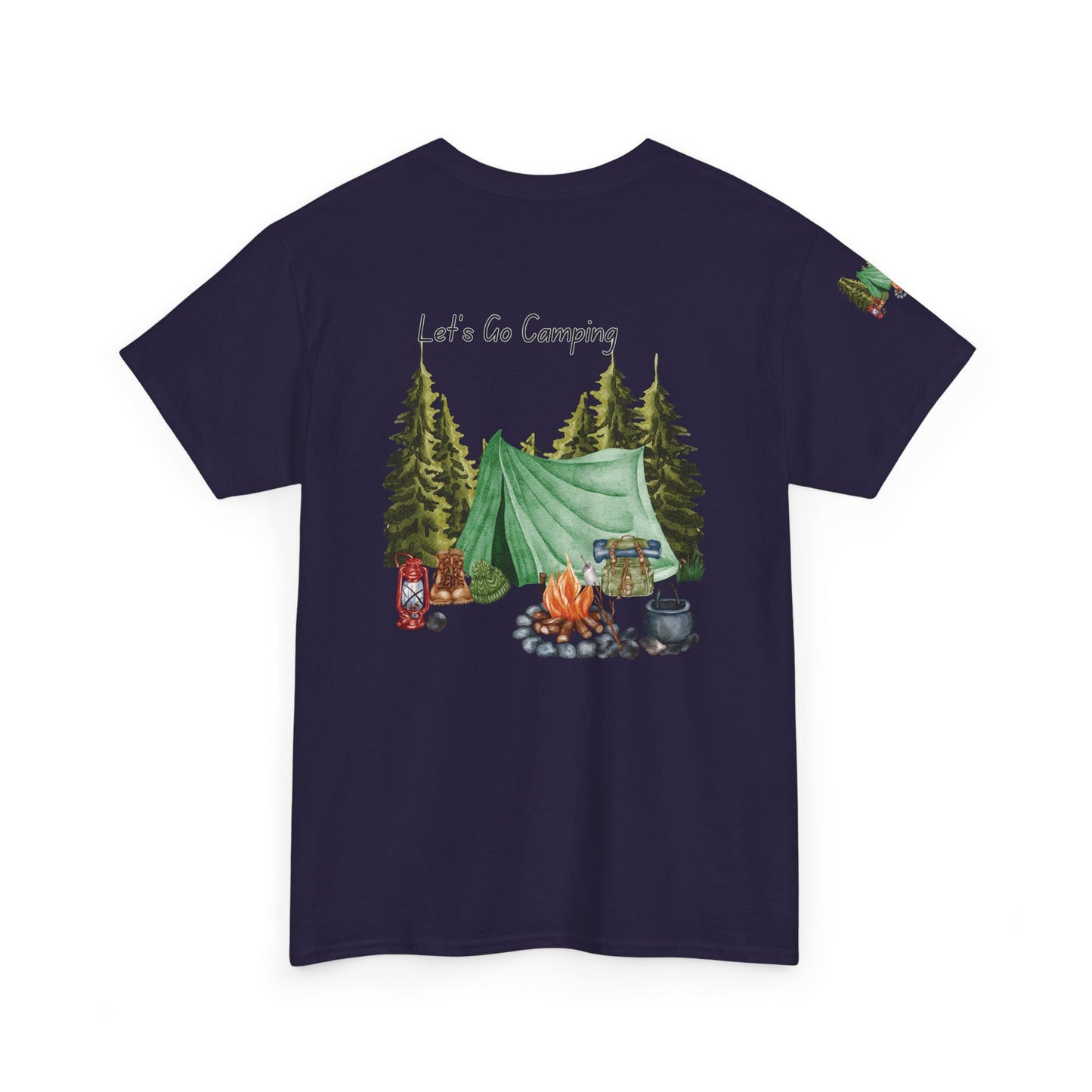 Fucking In Tents - Outdoor Adventure Camping Tee - Unisex Heavy Cotton Shirt with Nature Design