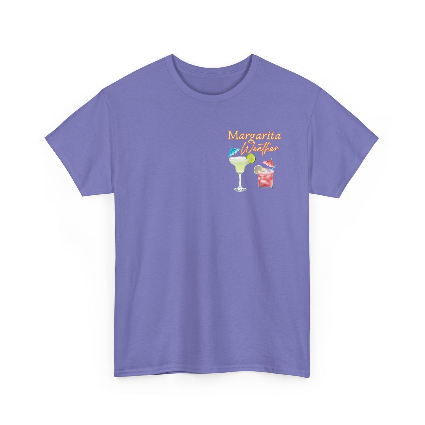 Margarita Vibe Unisex Heavy Cotton Tee, Perfect for Summer Gatherings, Beach Days, Birthday Celebrations, Drink Lovers, Casual Wear