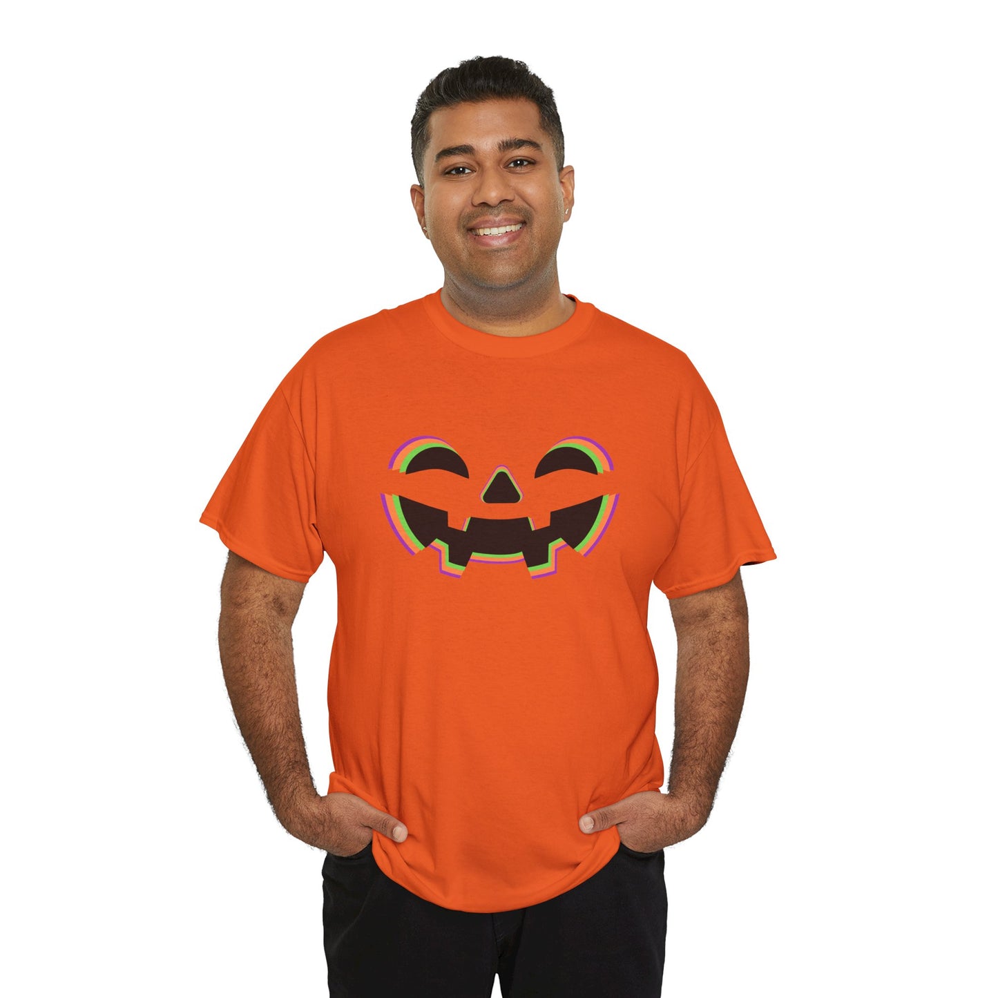 Halloween Pumpkin Cotton Tee