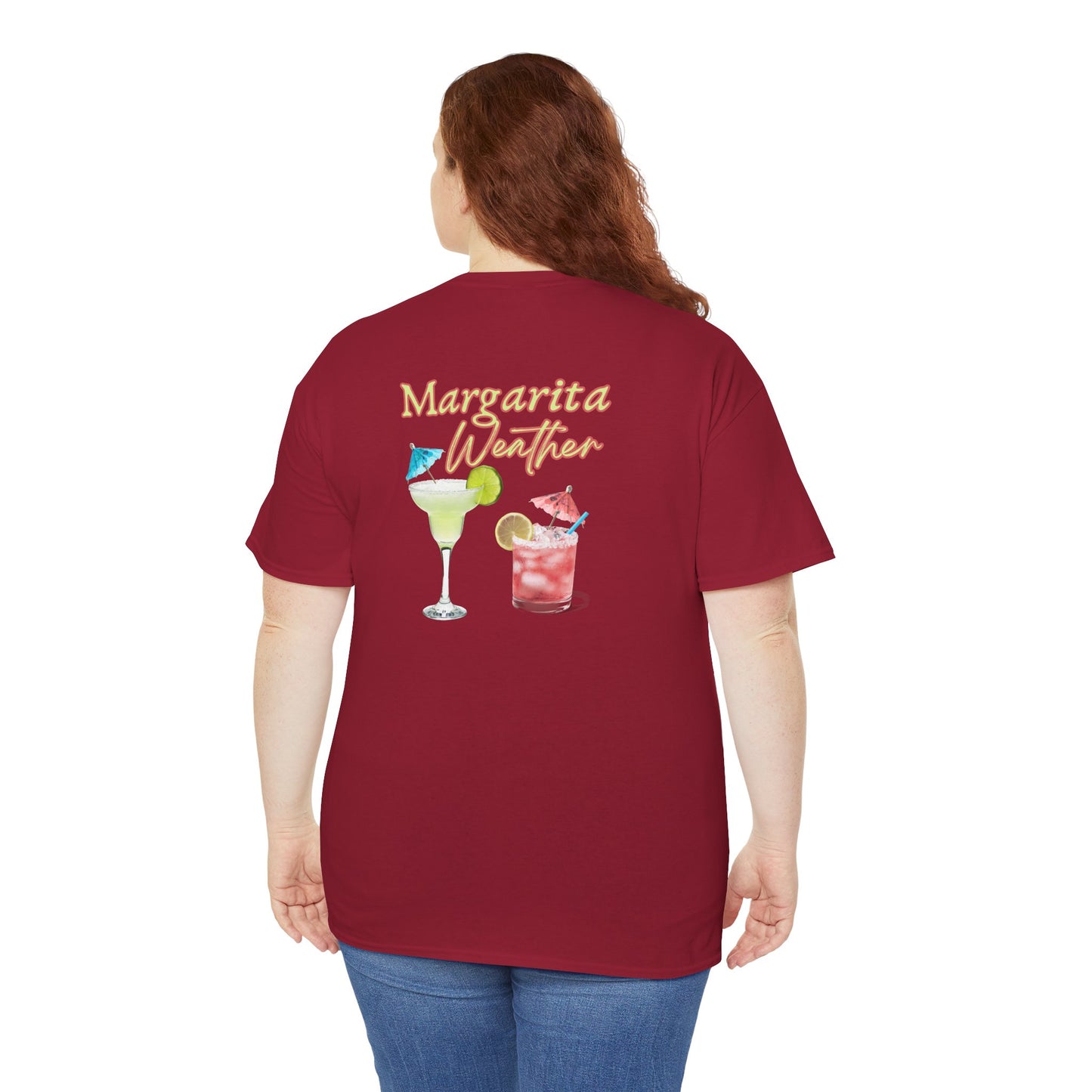Margarita Vibe Unisex Heavy Cotton Tee, Perfect for Summer Gatherings, Beach Days, Birthday Celebrations, Drink Lovers, Casual Wear