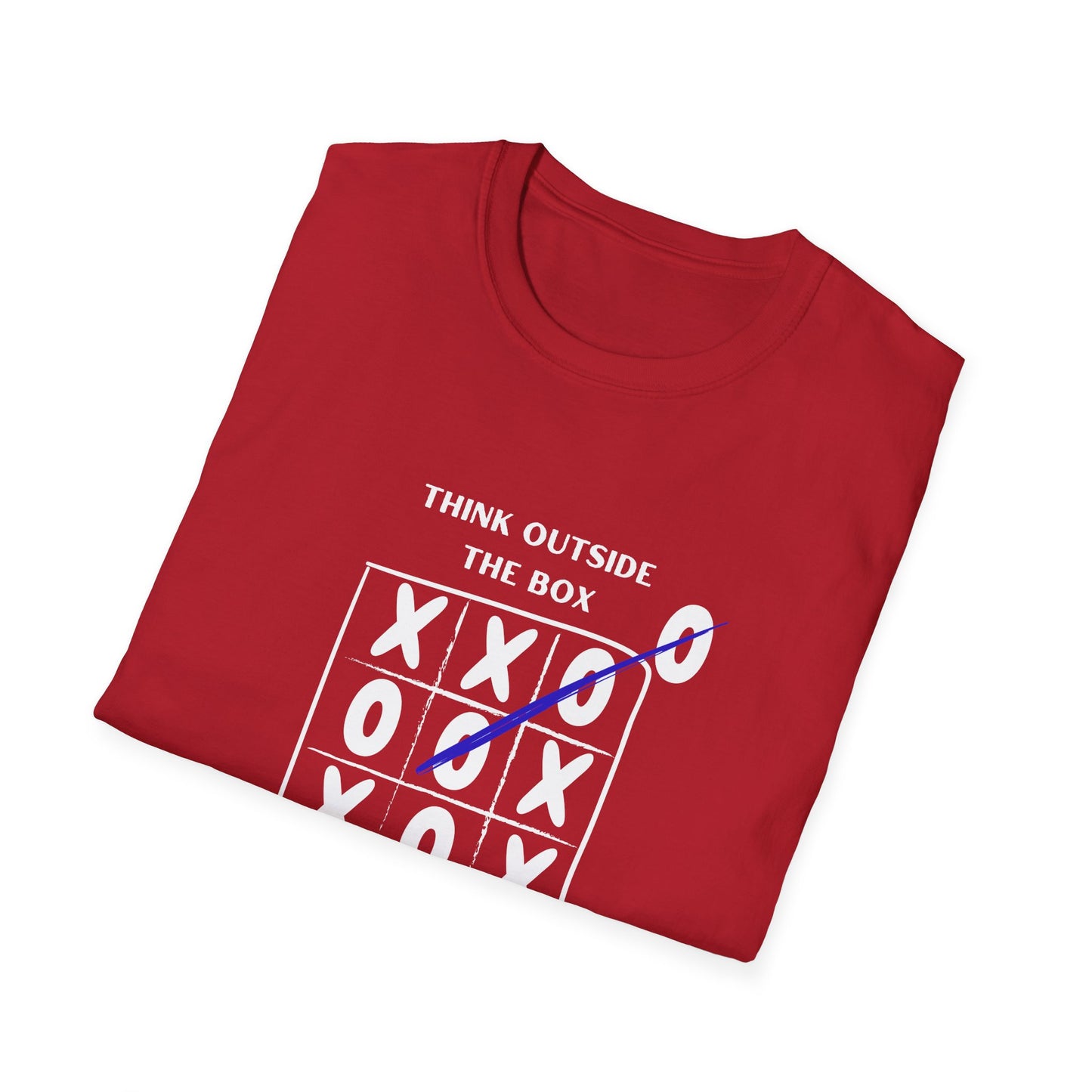 Think Outside the Box Unisex T-Shirt - Creative & Motivational Graphic Tee