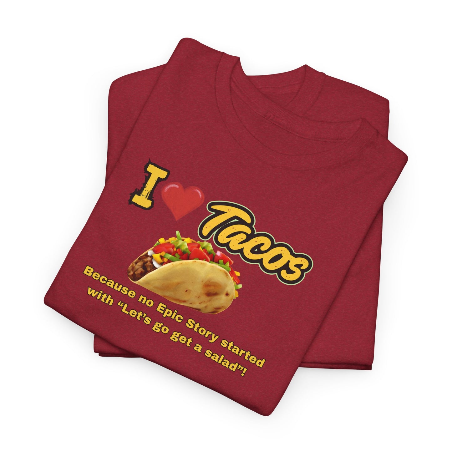 I Love Tacos Tee, Taco Lover Shirt, Foodie Apparel, Funny Gift for Taco Tuesday, Perfect for Foodie Celebrations, Casual [...]