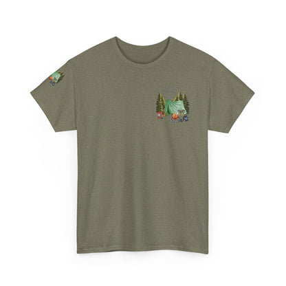Fucking In Tents  - Outdoor Adventure Camping Tee - Unisex Heavy Cotton Shirt with Nature Design