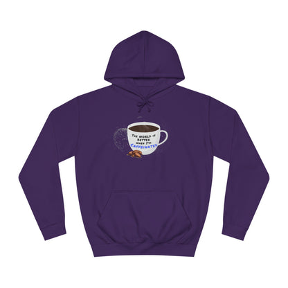 Caffeine Lover Hoodie - Unisex College Hoodie
