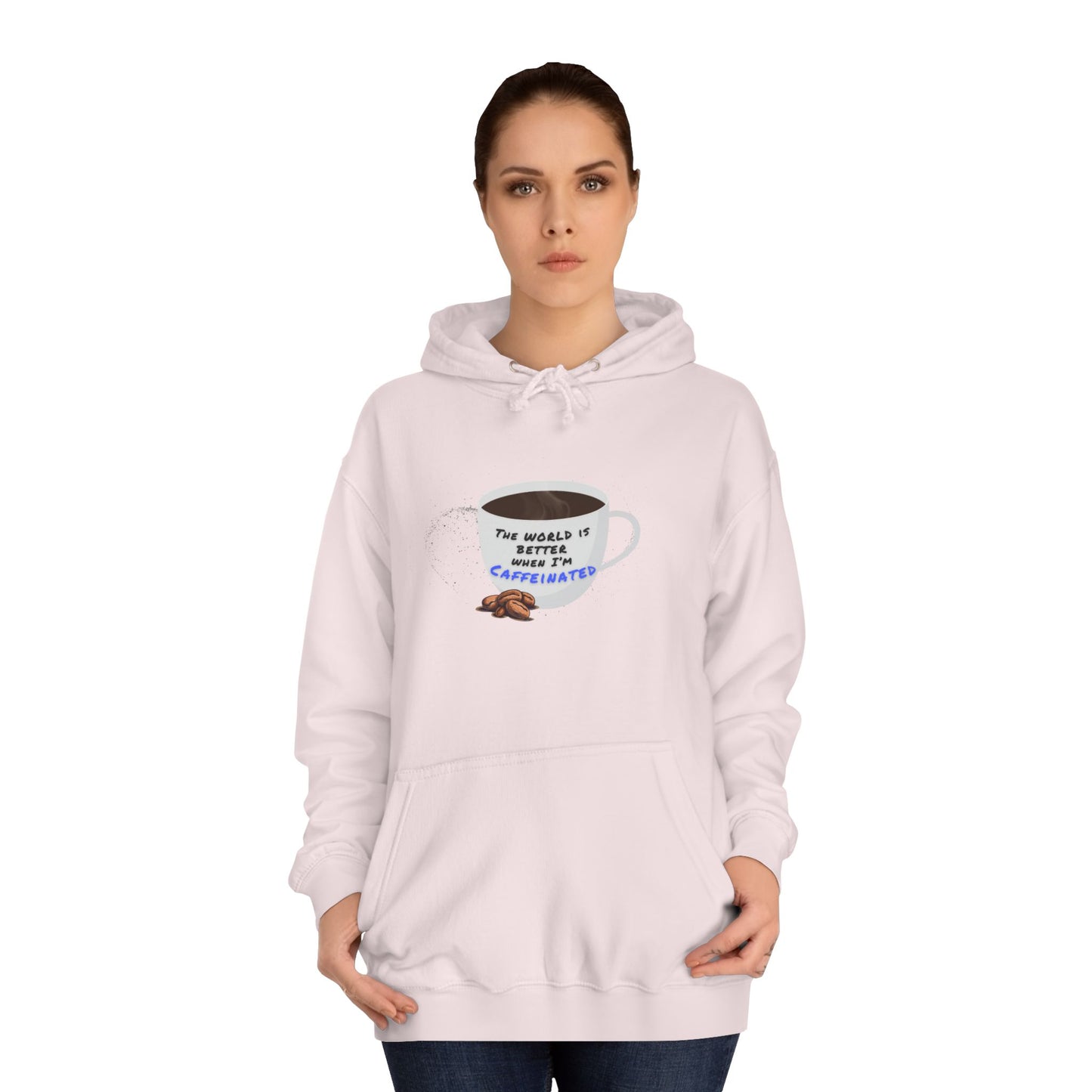 Caffeine Lover Hoodie - Unisex College Hoodie