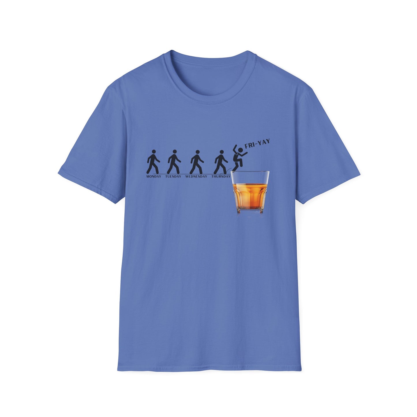 Fri-YAY Whiskey, Softstyle T-Shirt