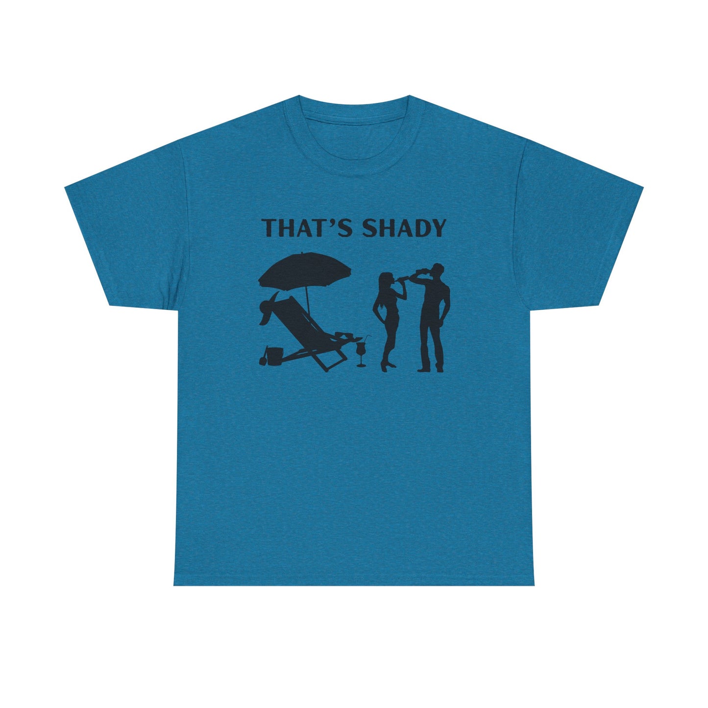 Funny Summer Tee, That's Shady Quote T-Shirt, Beach Dad Gift, Pool Party Outfits, Vacation Humor Tee, Unisex Cotton Shirt