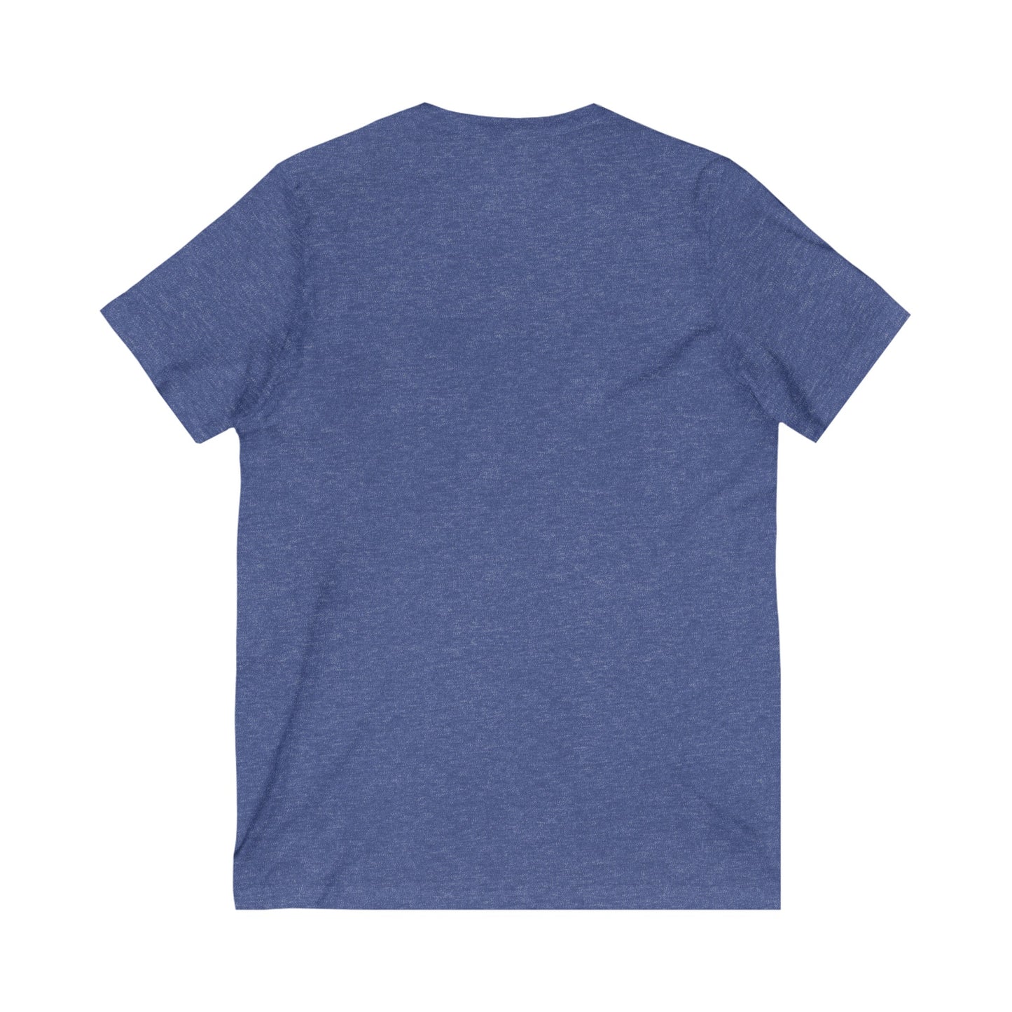 The world is better when I am Caffeinated, Unisex Jersey Short Sleeve V-Neck Tee