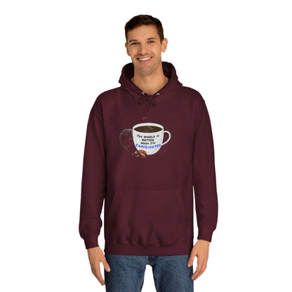 Caffeine Lover Hoodie - Unisex College Hoodie