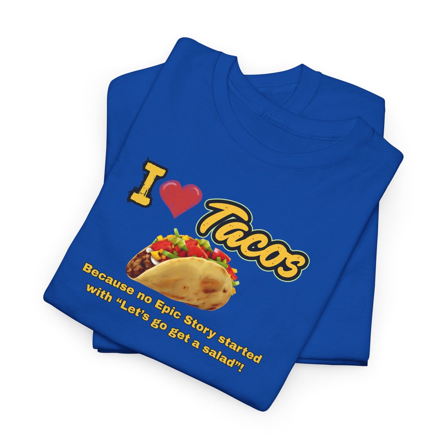 I Love Tacos Tee, Taco Lover Shirt, Foodie Apparel, Funny Gift for Taco Tuesday, Perfect for Foodie Celebrations, Casual [...]