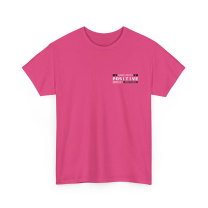 Positive Mindset Unisex Heavy Cotton Tee - Inspiring Daily Wear