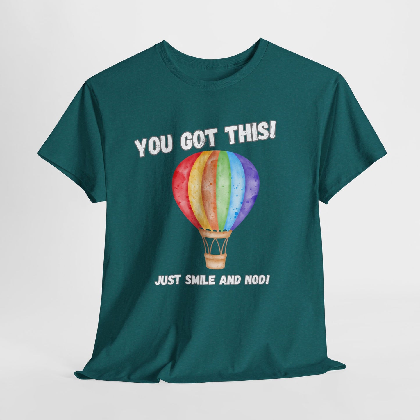Inspirational Hot Air Balloon Tee - "You Got This!"