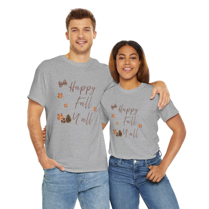 Happy Full Y'all Unisex Heavy Cozy Tee