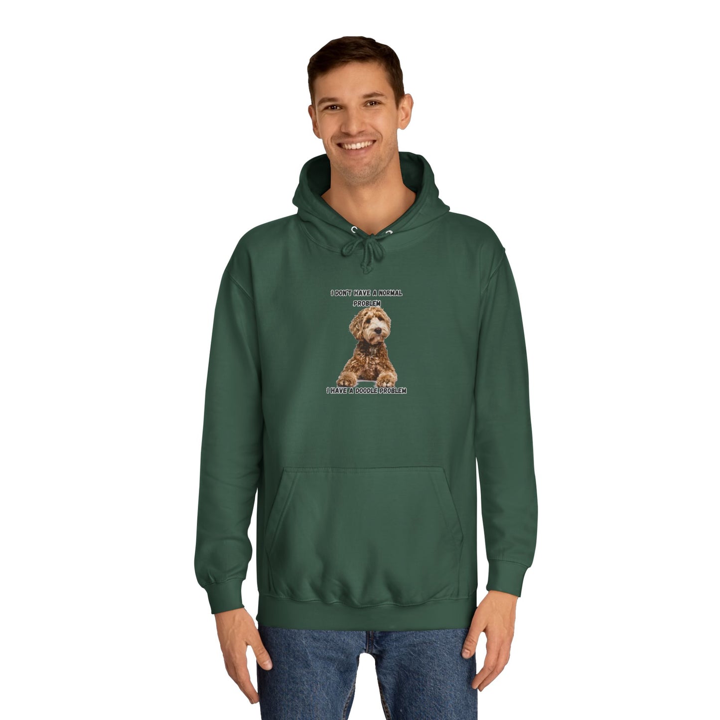 I have a Doodle Problem, Unisex College Hoodie