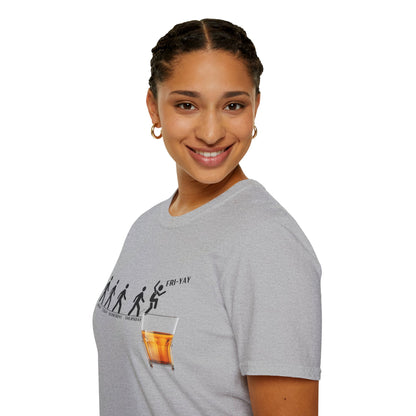 Fri-YAY Whiskey, Softstyle T-Shirt