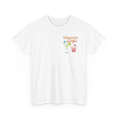 Margarita Vibe Unisex Heavy Cotton Tee, Perfect for Summer Gatherings, Beach Days, Birthday Celebrations, Drink Lovers, Casual Wear