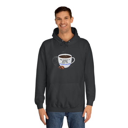 Caffeine Lover Hoodie - Unisex College Hoodie