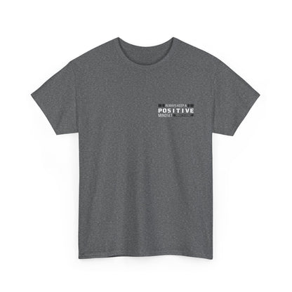 Positive Mindset Unisex Heavy Cotton Tee - Inspiring Daily Wear