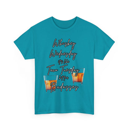 Whiskey Wednesday, Unisex Heavy Cotton Tee