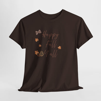 Happy Full Y'all Unisex Heavy Cozy Tee