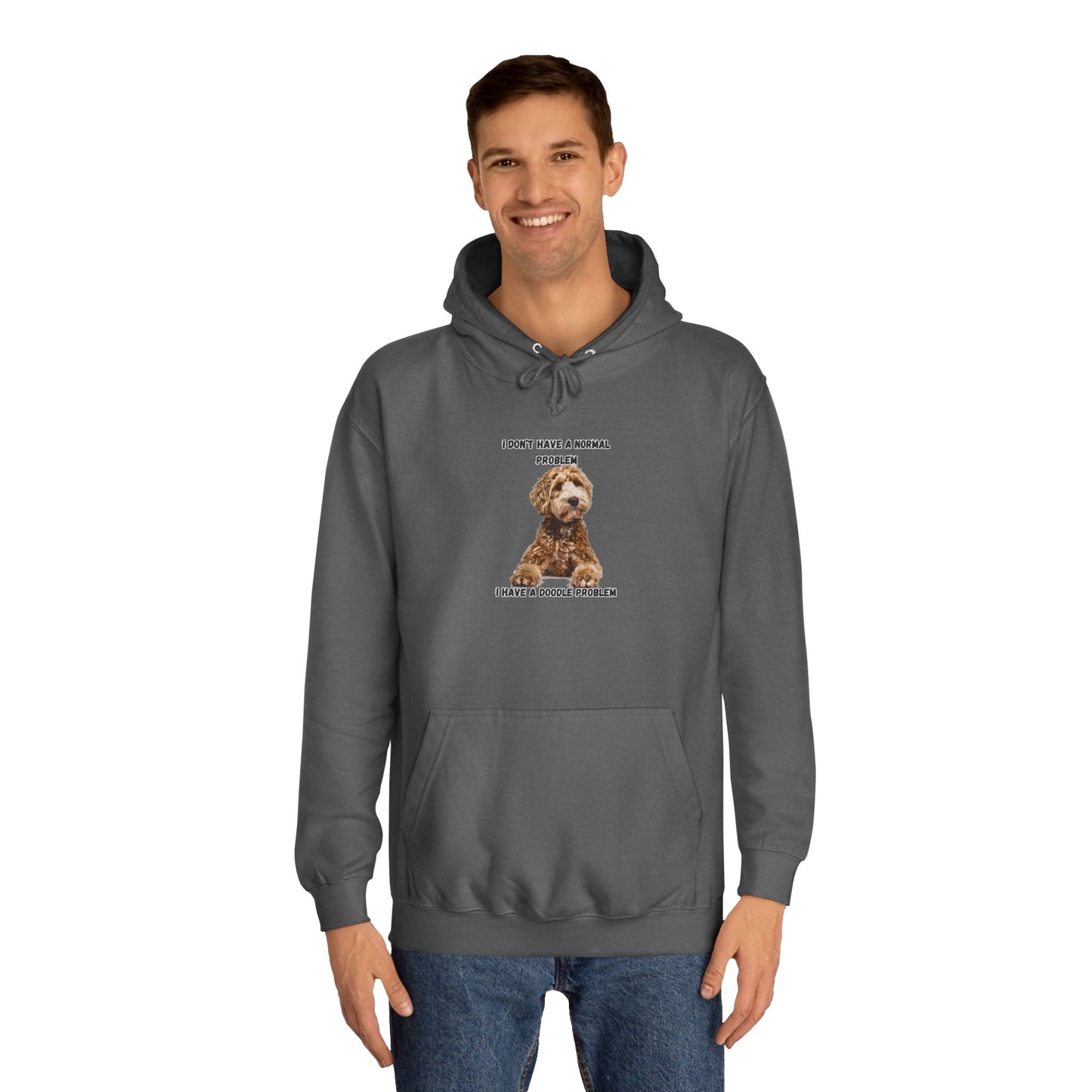 I have a Doodle Problem, Unisex College Hoodie