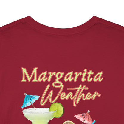 Margarita Vibe Unisex Heavy Cotton Tee, Perfect for Summer Gatherings, Beach Days, Birthday Celebrations, Drink Lovers, Casual Wear