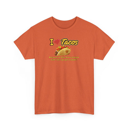 I Love Tacos Tee, Taco Lover Shirt, Foodie Apparel, Funny Gift for Taco Tuesday, Perfect for Foodie Celebrations, Casual [...]