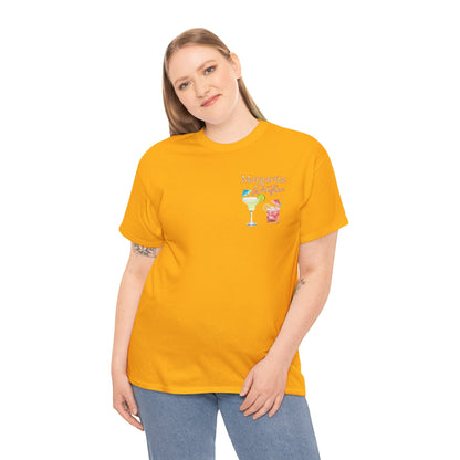 Margarita Vibe Unisex Heavy Cotton Tee, Perfect for Summer Gatherings, Beach Days, Birthday Celebrations, Drink Lovers, Casual Wear