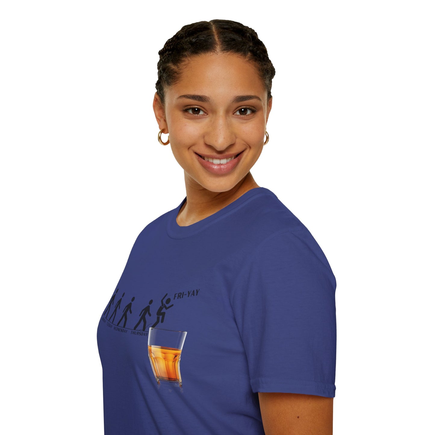 Fri-YAY Whiskey, Softstyle T-Shirt