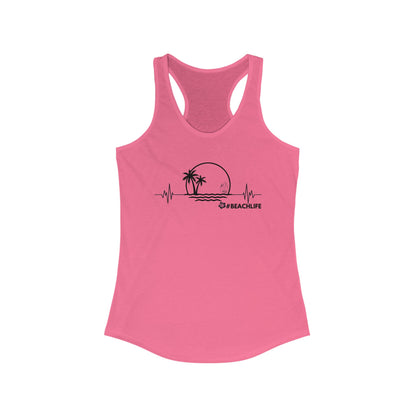Beach Life Racerback Tank - Perfect Summer Top for Women