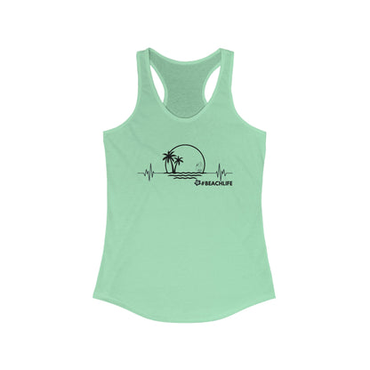 Beach Life Racerback Tank - Perfect Summer Top for Women