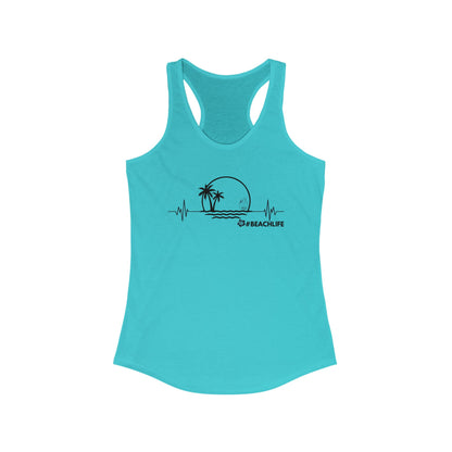 Beach Life Racerback Tank - Perfect Summer Top for Women