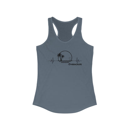 Beach Life Racerback Tank - Perfect Summer Top for Women