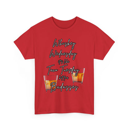 Whiskey Wednesday, Unisex Heavy Cotton Tee