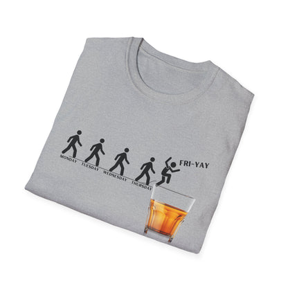 Fri-YAY Whiskey, Softstyle T-Shirt