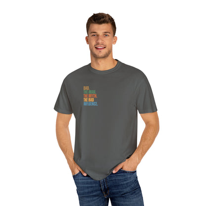 Dad The Man The Myth Unisex Garment-Dyed T-Shirt