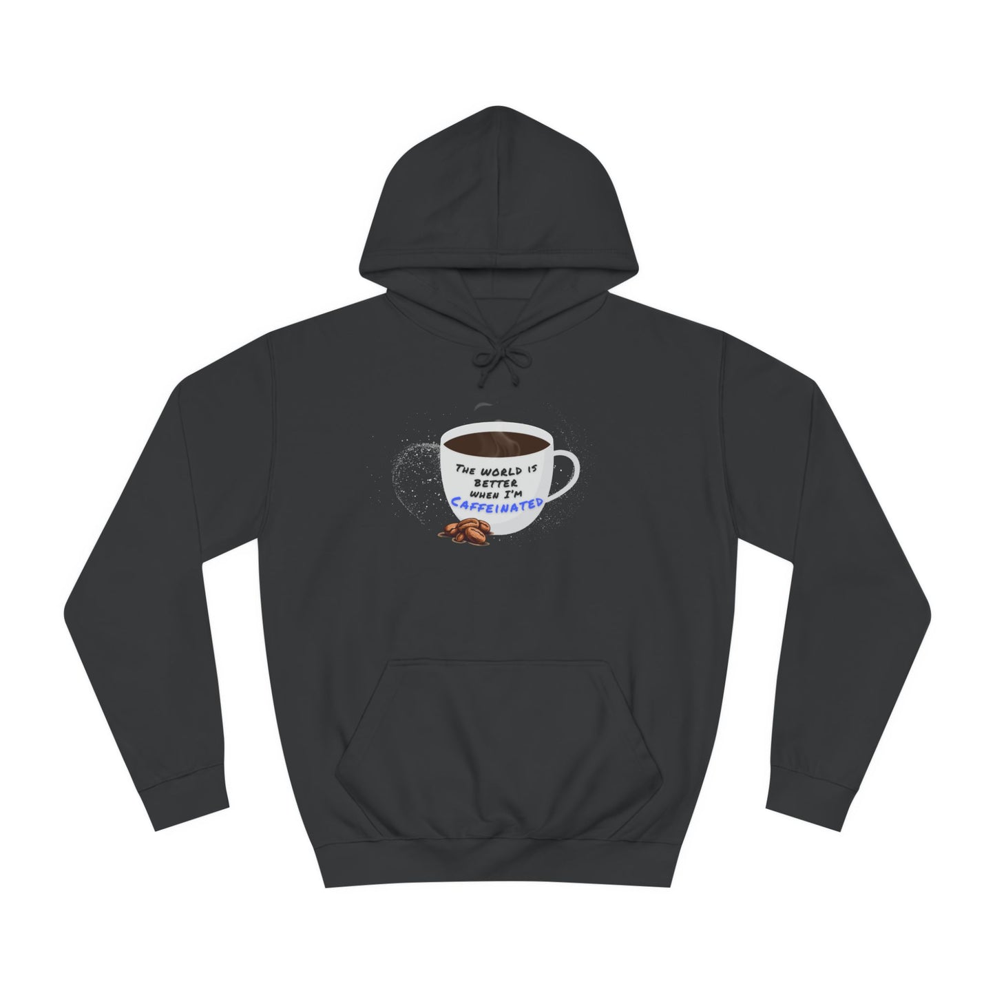 Caffeine Lover Hoodie - Unisex College Hoodie