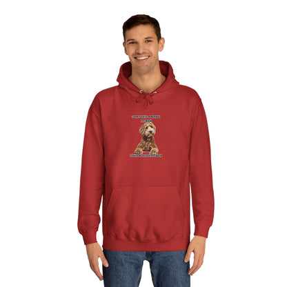 I have a Doodle Problem, Unisex College Hoodie