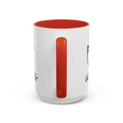 Pants are useless, Accent Coffee Mug (11, 15oz)