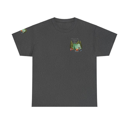 Fucking In Tents  - Outdoor Adventure Camping Tee - Unisex Heavy Cotton Shirt with Nature Design