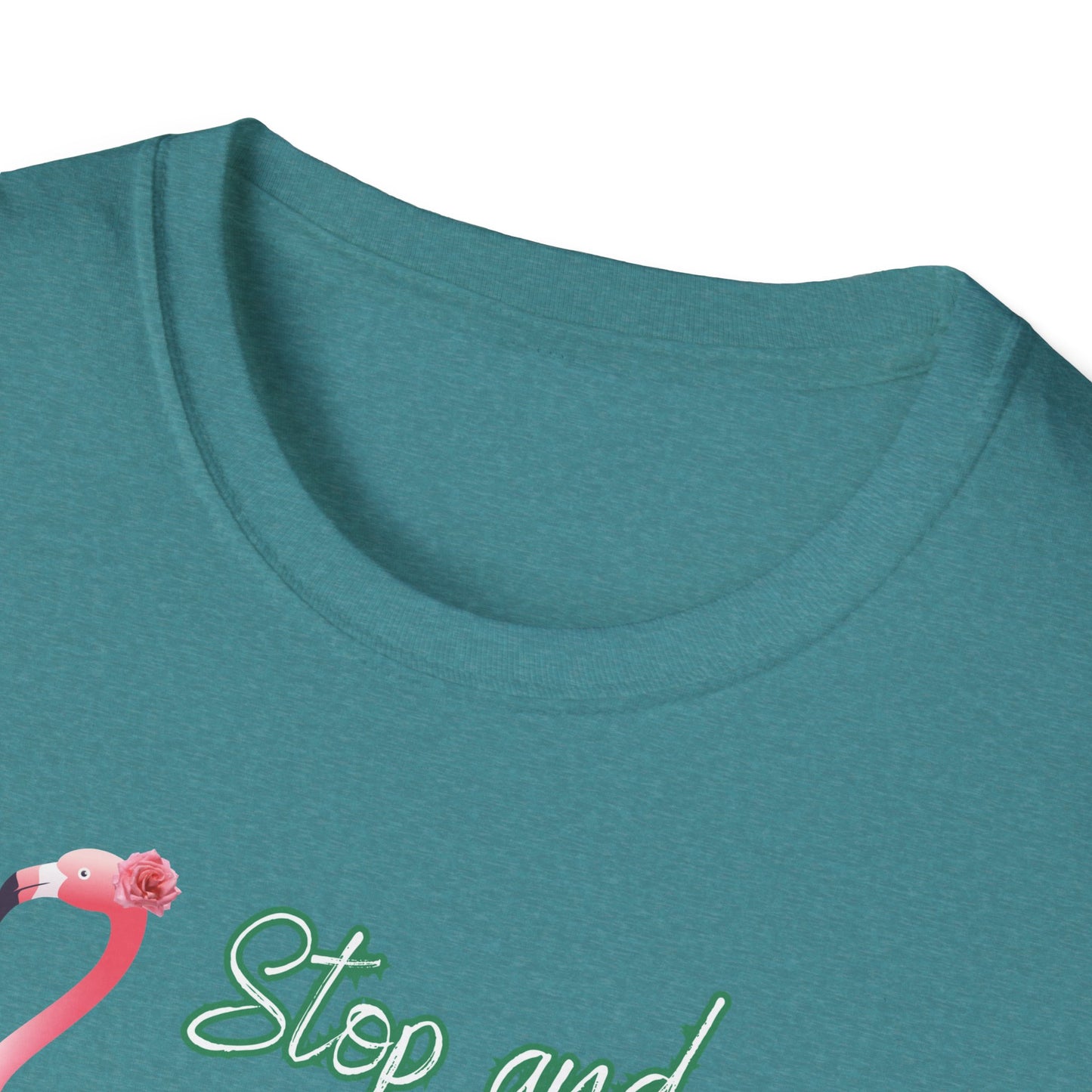 Stop and Smell the Rose', Unisex Softstyle T-Shirt
