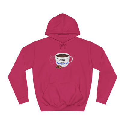 Caffeine Lover Hoodie - Unisex College Hoodie