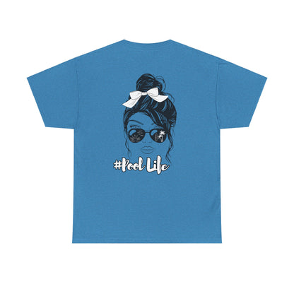 #Pool Life, Unisex Heavy Cotton Tee - Vibrant Summer Vibes