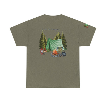 Fucking In Tents  - Outdoor Adventure Camping Tee - Unisex Heavy Cotton Shirt with Nature Design