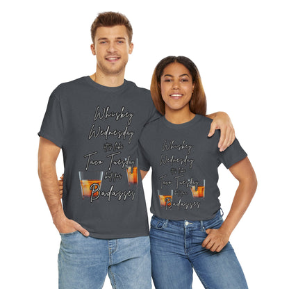 Whiskey Wednesday, Unisex Heavy Cotton Tee