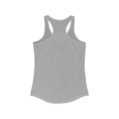 Sorry for what I said before I had my coffee, Women's Ideal Racerback Tank