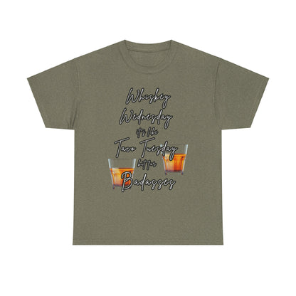 Whiskey Wednesday, Unisex Heavy Cotton Tee