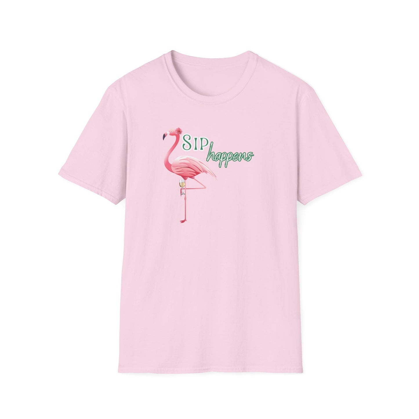 Sip Happens, Unisex Softstyle T-Shirt